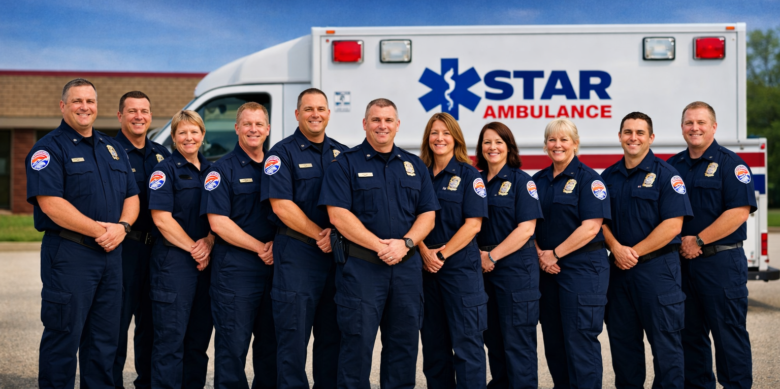 STAR ambulance in action